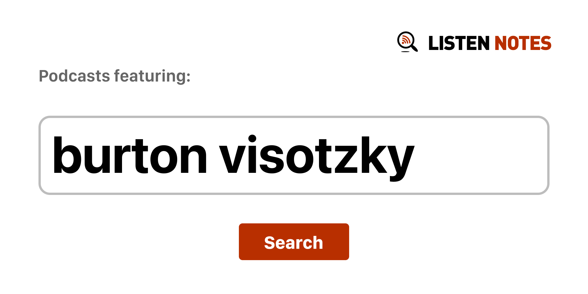 Burton Visotzky Top podcast episodes